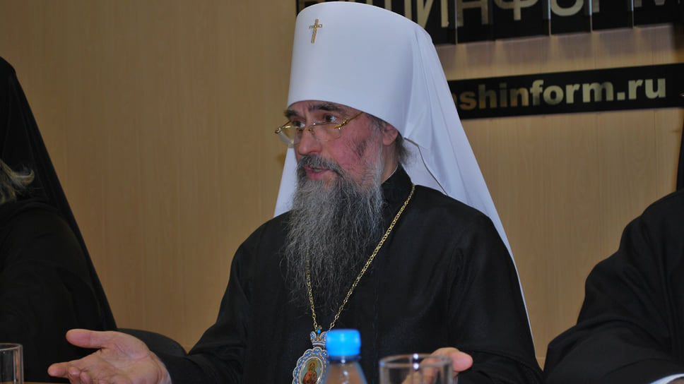 Глава Башкортостанской митрополии, митрополит Уфимский и Стерлитамакский Никон в 2012 году