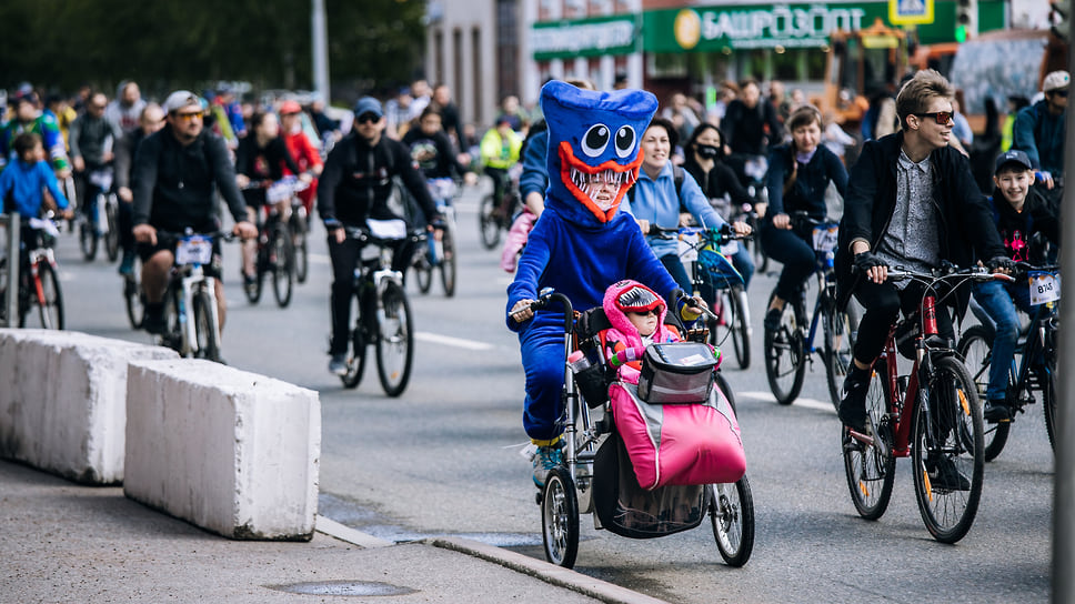 Участники «Дня тысячи велосипедистов». В этом году в марафоне приняли участие более 23 тыс. человек