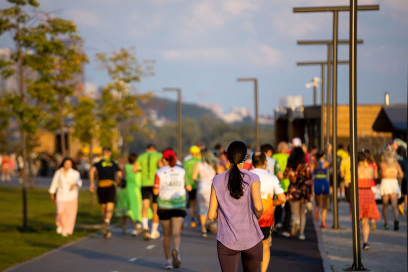 Открытие Дома бегунов