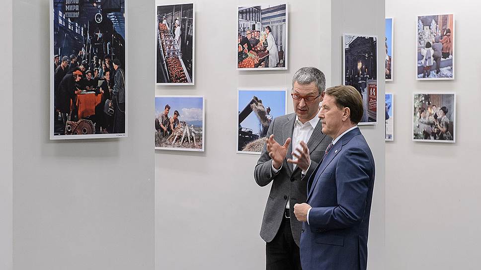 Андрей Козлов и Алексей Гордеев на выставке «Страна Советов с Огоньком». Воронеж, Кирова, 8.