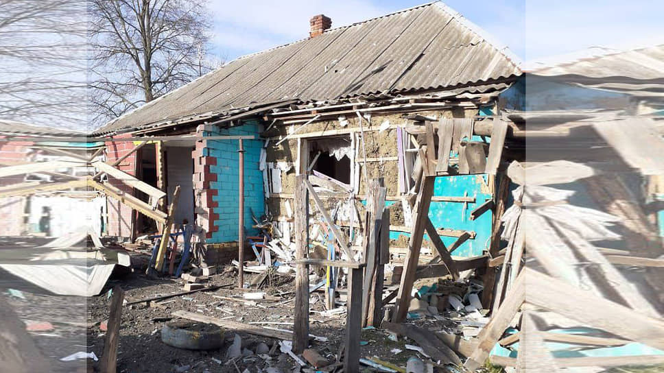 Снаряды со стороны Украины продолжают разрушать дома на Белгородчине