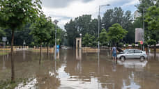 Воронежский Центральный парк снова затопило после дождя