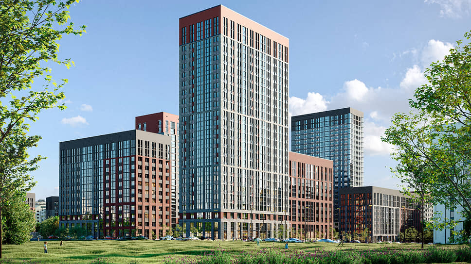 Проект жилого комплекса «Октябрьский квартал» на улице Матросова в Воронеже
