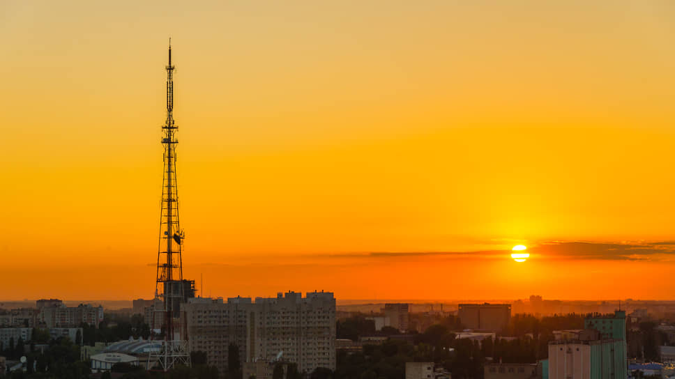 Антенна воронежского радиотелецентра