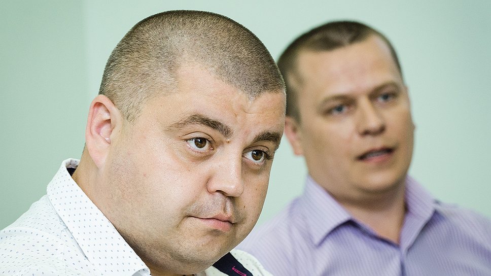 Генеральный директор «СВК Стандарт» Сергей Полухин (слева) и директор по персоналу &quot;Техпромлит&quot; Евгений Яковлев.