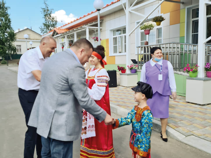 В г. Кирсанове благодаря нацпроекту «Образование» 
построен новый детский сад «Жемчужинка»
