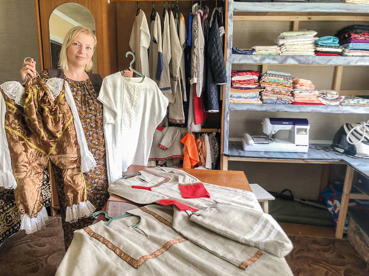 Анастасия Балашова открыла швейную мастерскую на средства соцконтракта