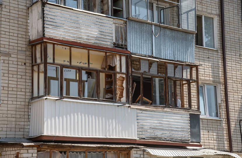 Последствия обстрела в Белгороде: повреждены окна у 424 квартир