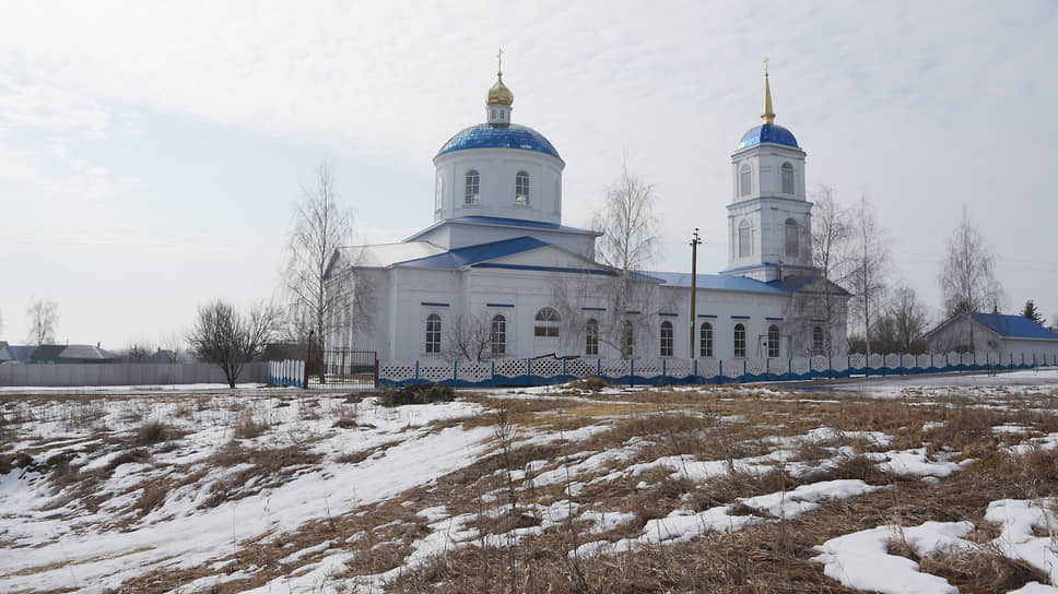 Воронежская область.
Богоявленский храм села Орлово Новоусманского района, 2023 год