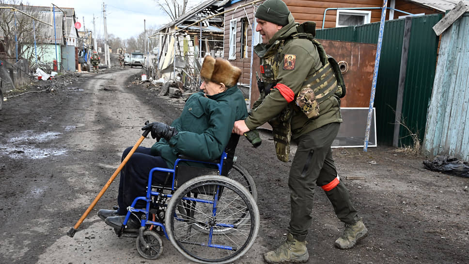 Организация эвакуации мирных жителей из Суджи
