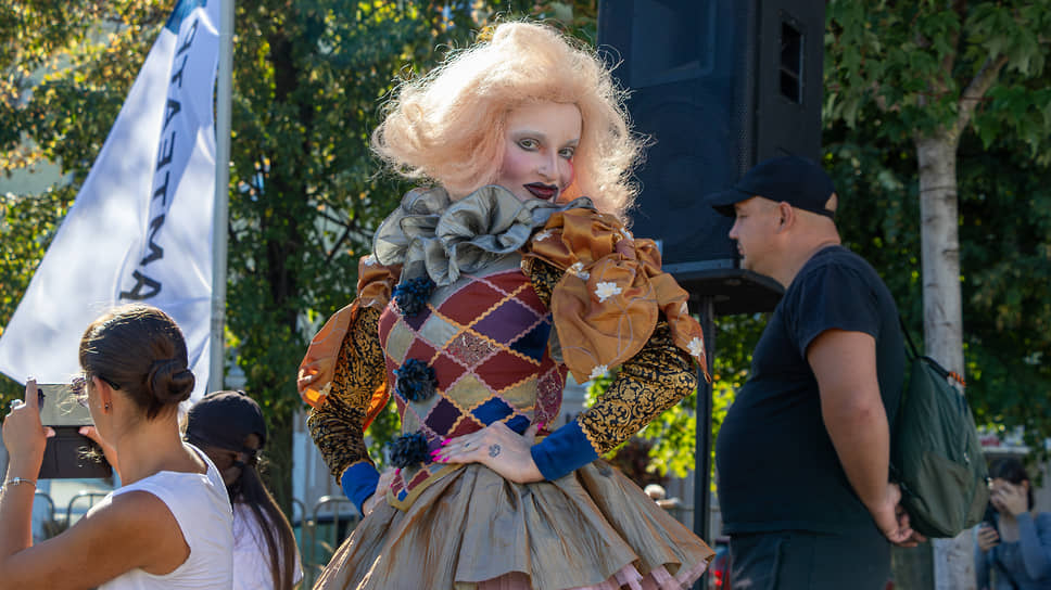 Артистка на фестивале «День балета» в Воронеже