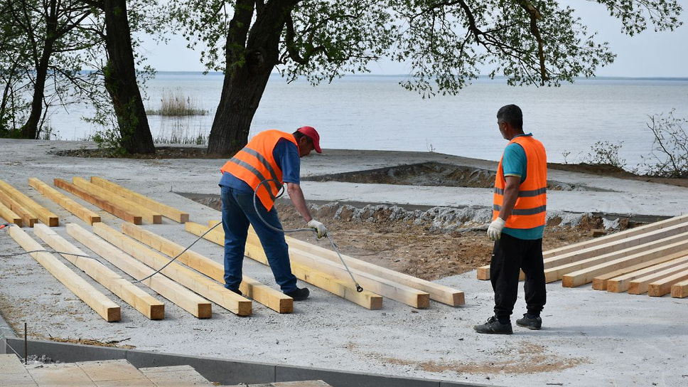 Благоустройство набережной Плещеева озера