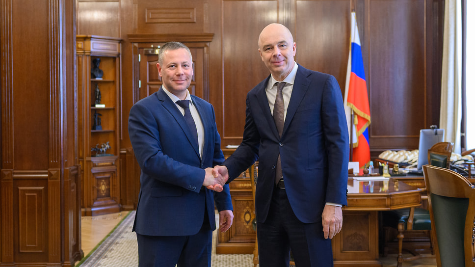 Михаил Евраев и Антон Силуанов
