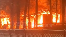 На Первомайском бульваре в Ярославле горел ресторан