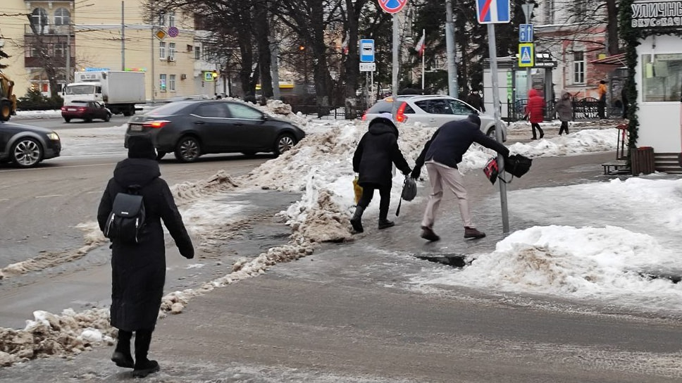 Гололед в Ярославле