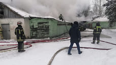 В Ярославле загорелся стадион «Каучук»