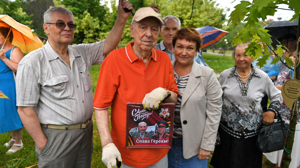 Ветеран Великой Отечественной войны Алексей Частухин