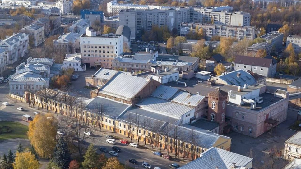 Территория бывшей Ярославской табачной фабрики