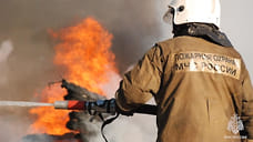 Под Ярославлем сгорел склад пиломатериалов