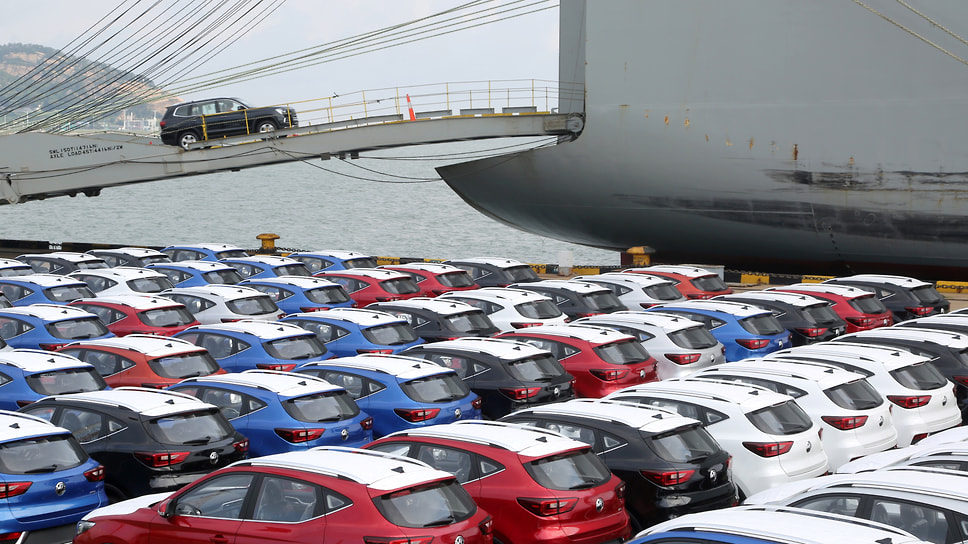 Экспорт машин из страны продолжает расти