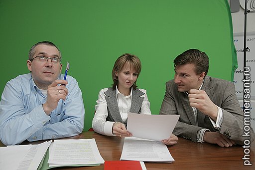 Михаил Ярин, Анна Сироткина и Олег Манжа (слева направо) сошлись во мнении, что сети «Активный отдых» нужно модернизировать сайт и задуматься о кросс-маркетинговых акциях