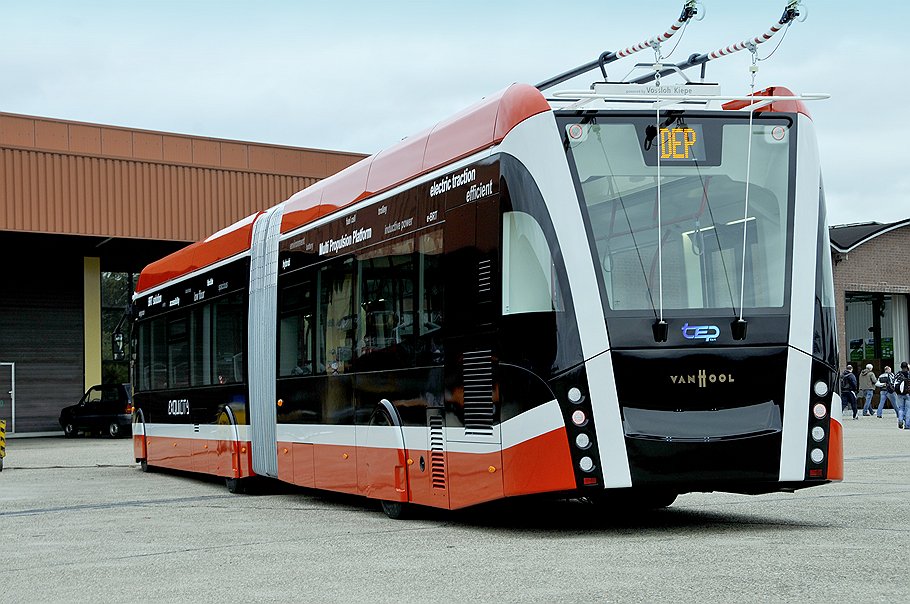 Бельгийский Van Hool разработал семейство автобусов и троллейбусов ExquiCity на базе многофункциональной модульной платформы