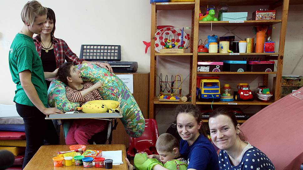 Волонтеры в Павловском детском интернате 
