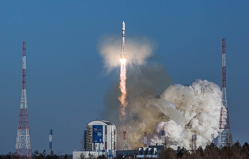 Запуск ракеты-носителя «Союз-2.1а» с разгонным блоком «Фрегат» 