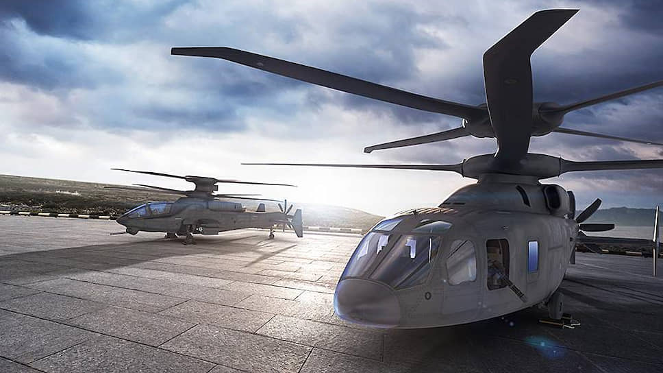 Прототип высокоскоростного вертолета Sikorsky-Boeing SB-1 Defiant