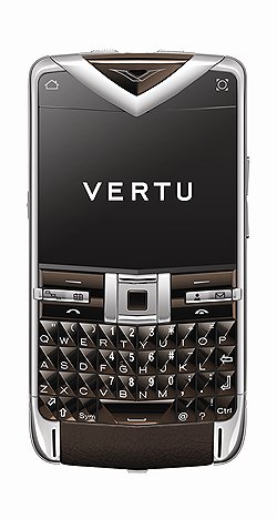 Смартфон Vertu Constellation Quest, сталь, сапфировое стекло, сапифровые кнопки