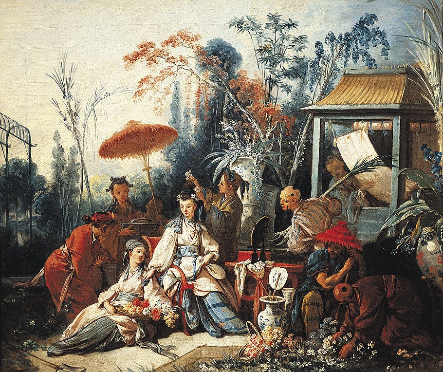 Франсуа Буше, &quot;Китайский сад&quot;, 1740 