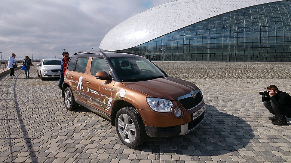 Автомобили компании Skoda провезли нас от европейских столиц Олимпиады до стадиона в Сочи 
