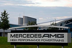 Производство Mercedes AMG в Великобритании 