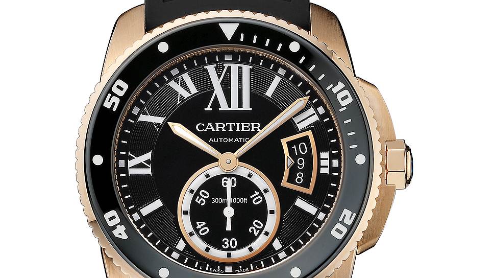 Cartier, Calibre de Cartier Diver Pink Gold, 2014