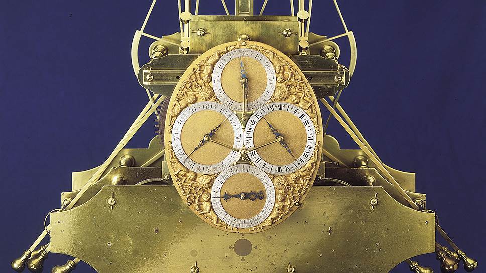 Морской хронометр, сделанный британским ученым и часовщиком Джоном Харрисоном между 1730 и 1735 годами 
