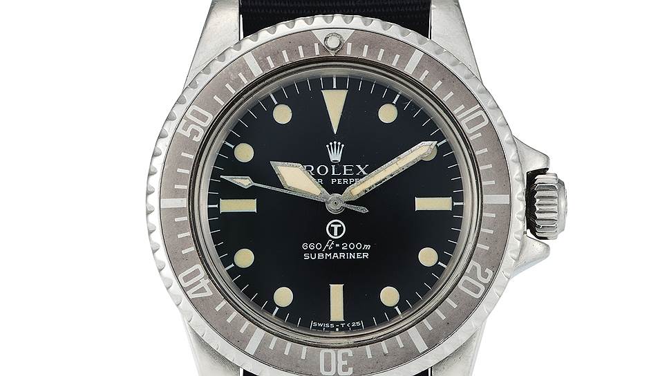 Rolex, Submariner 200m Ref. 5513 (1972 год), аукцион Christie's 11 июня 2014, проданы за $112,5 тыс.