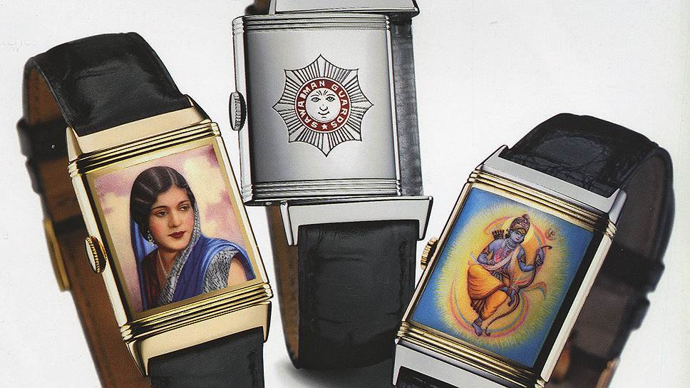 Эмалевая миниатюра на задней стороне корпуса Reverso, Jaeger-LeCoultre