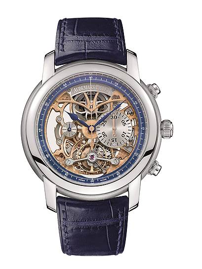 Jules Audemars Openworked Tourbillon Chronograph