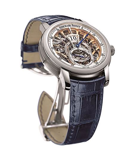 Jules Audemars Openworked Minute Repeater with Jumping Hours and Small Seconds