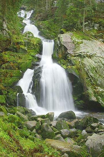 Трибергский водопад — самый высокий в Германии 