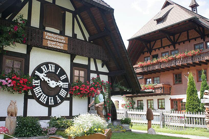 Курорт Триберг в Шварцвальде известен как родина часов с кукушкой 
