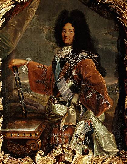 Людовик XIV,
король Франции
и Наварры, «король- солнце», 1638–1715