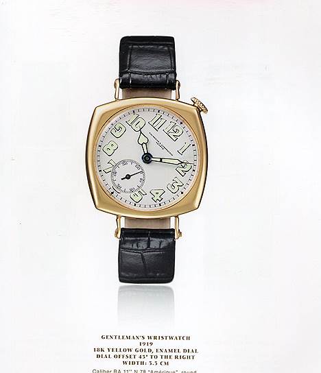 Легендарные &amp;quot;американские&amp;quot; часы Vacheron Constantin, сделанные в 1921 году. Символ военного ар-деко 