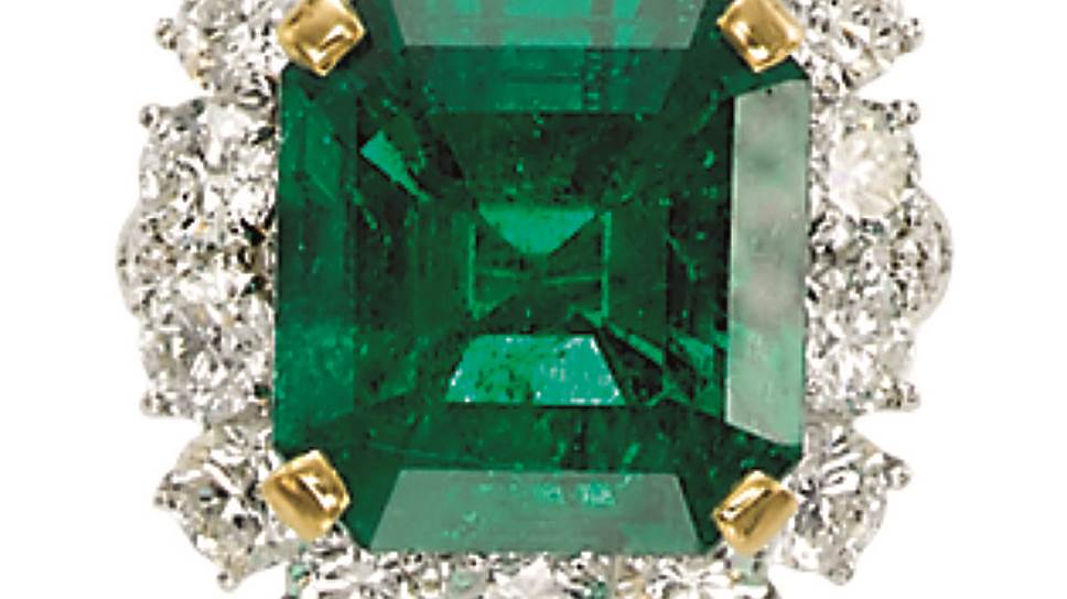 Кольцо Van Cleef &amp; Arpels, изумруд, бриллианты, эстимейт $260-315 тыс., Christie`s Magnificent Jewels 
