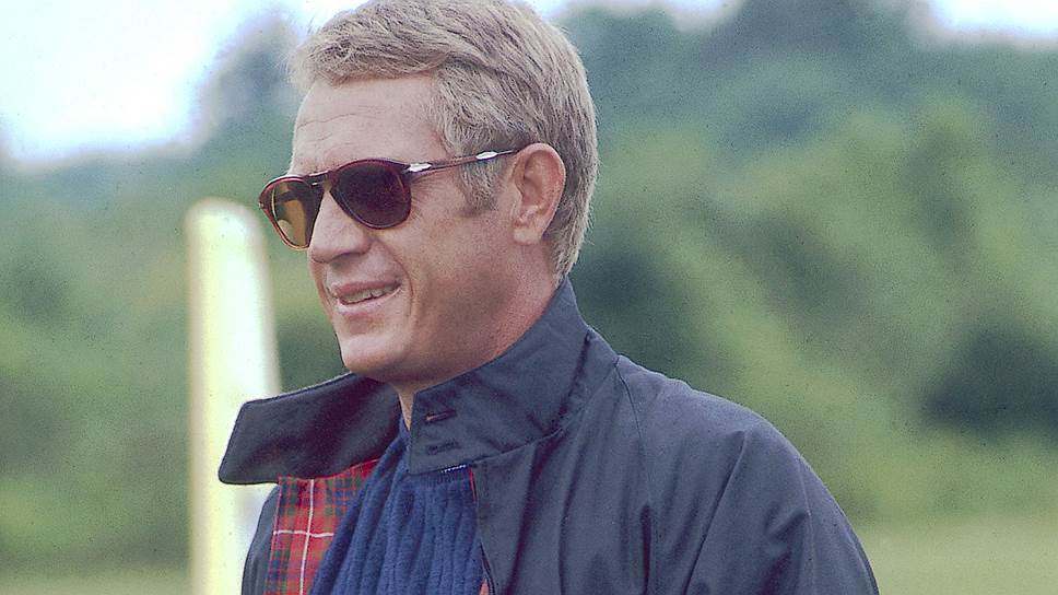 Стив Маккуин в куртке Baracuta на съемках фильма &quot;Афера Томаса Крауна&quot;, 1968 
