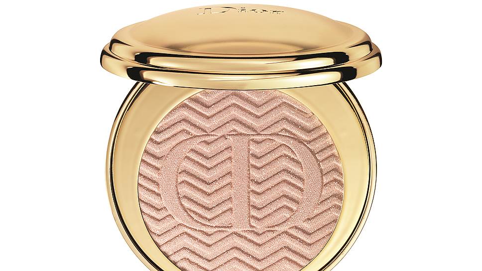 Dior, пудровый хайлайтер Diorific State of Gold Illuminating Pressed Powder