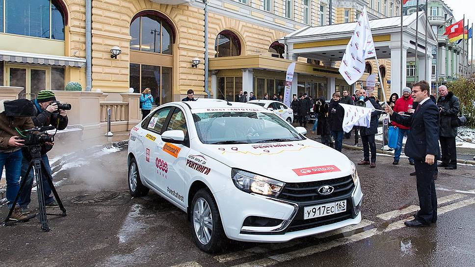 Квест &quot;Авто года&quot; прошел на новых Lada Vesta. Продажа этих машин началась в тот же день 