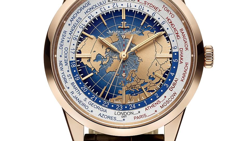 Jaeger-LeCoultre, Geophysic Universal Time с корпусом из белого золота 