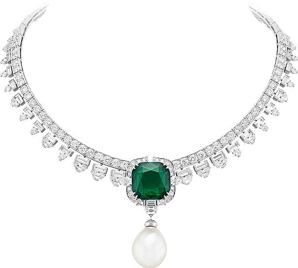 Van Cleef &amp; Arpels Haute Joaillerie, колье Serrania из коллекции Emeraude en Majeste 
