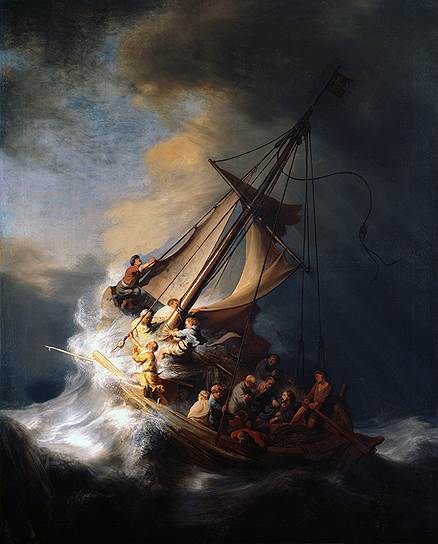 &quot;Христос во время шторма на море Галилейском&quot;, 1633